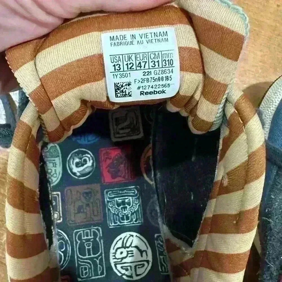 Reebok Kung Fu Panda ClubC 85 Sz 13 - Picture 5 of 5